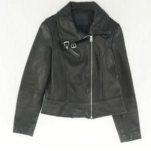 AllSAINTS Leather Biker Jacket